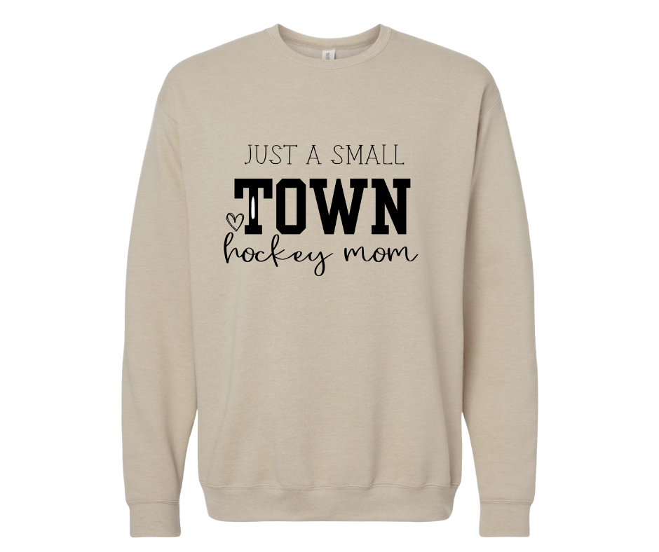 Small Town Hockey Mom Sweater